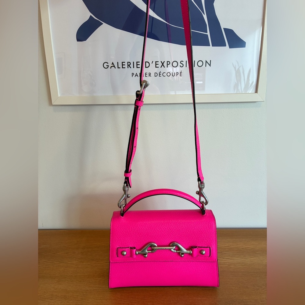 Rebecca Minkoff Pink Top-Handle Crossbody - Picture 3 of 9